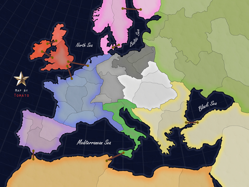 the map